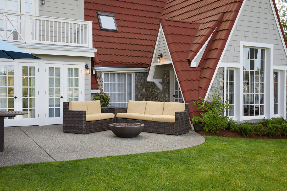 Easygoing Covers Fade-Resistant Water-Resistant Patio Quilted Seat Cushion image 35
