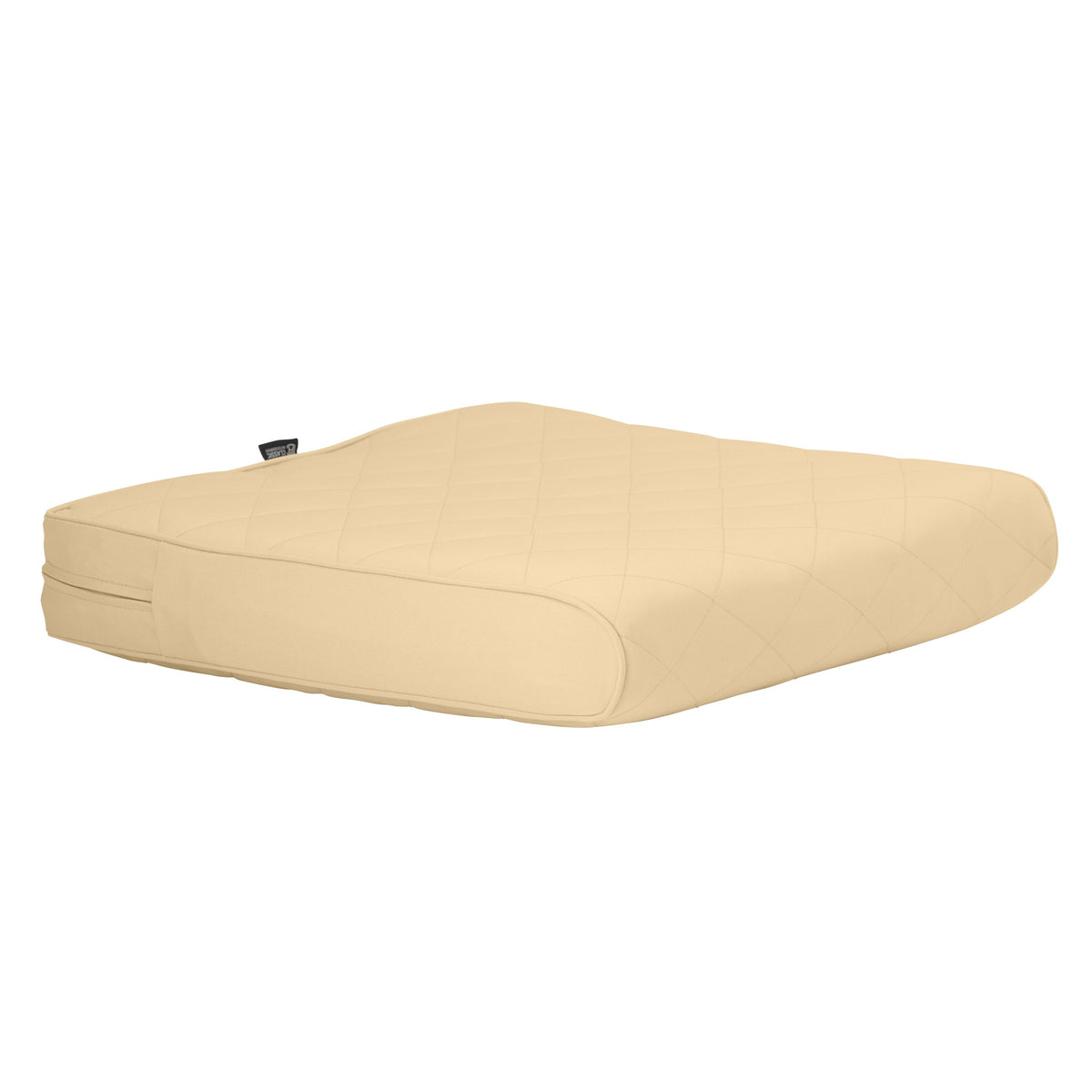Easygoing Covers Fade-Resistant Water-Resistant Rectangle Patio Quilted Chaise Lounge Cushion image 4