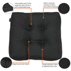 Easygoing Covers Patio Seat Cushion, 2 Pack, 19"W image 121