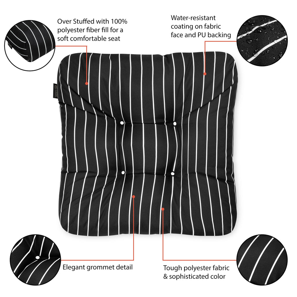 Easygoing Covers Patio Seat Cushion, 2 Pack, 19"W image 80