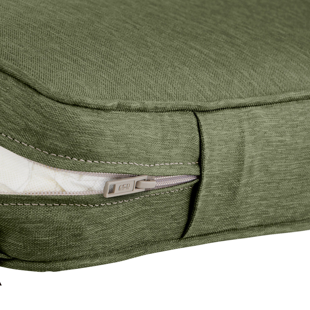 Easygoing Covers Fade-Resistant Water-Resistant Rectangle Patio Dining Seat Cushion Cover image 4