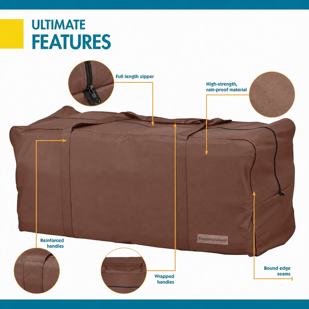 Easygoing Covers Ultimate Waterproof Patio Cushion Storage Bag image 3