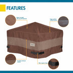 Easygoing Covers Ultimate Waterproof Outdoor Fire Pit Cover image 2