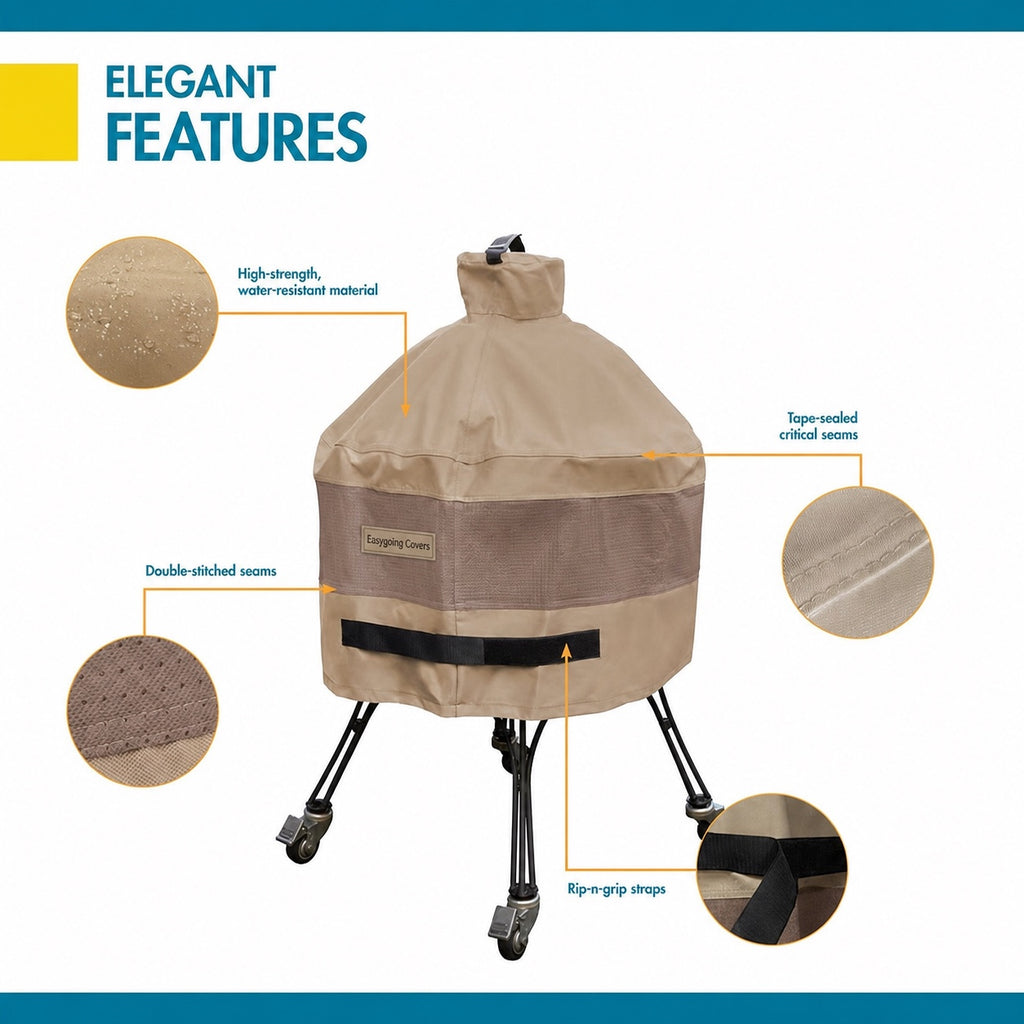 Easygoing Covers Elegant Waterproof 29 Inch Ceramic BBQ Grill Cover image 3
