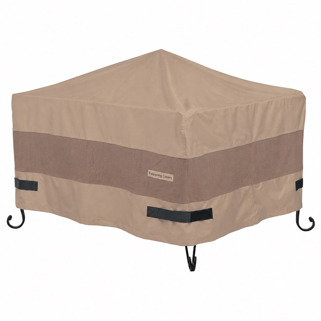 Easygoing Covers Elegant Outdoor Waterproof Fire Pit Cover image 1