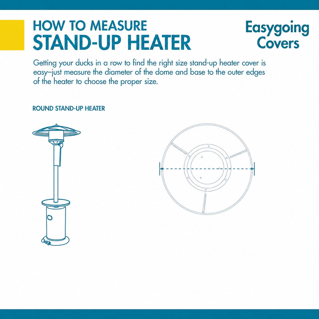 Easygoing Covers Waterproof Outdoor Heater Cover image 6