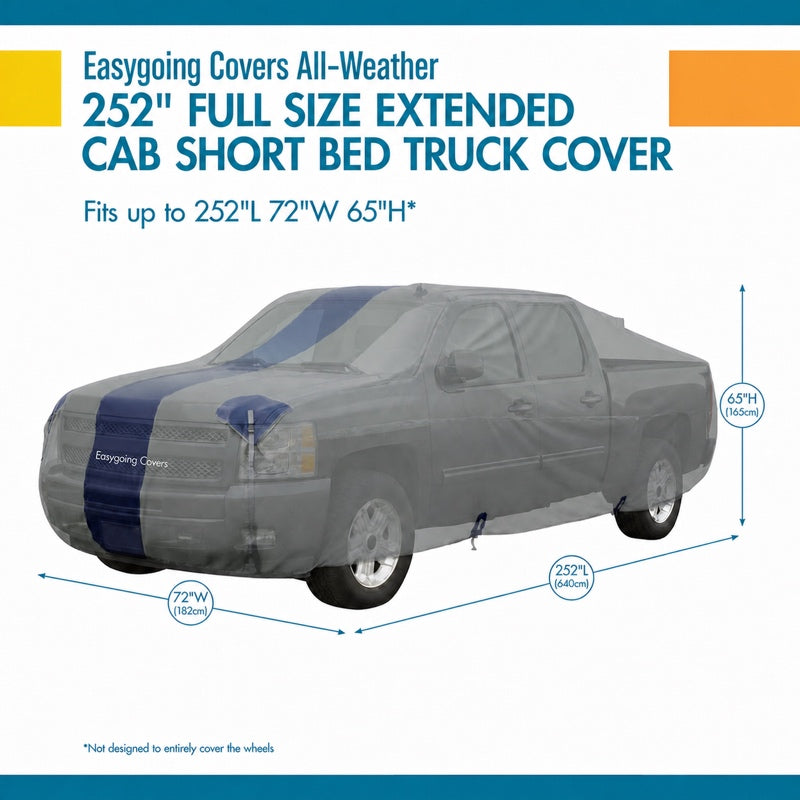 Easygoing Covers All-Weather Weatherproof Truck Cover image 3