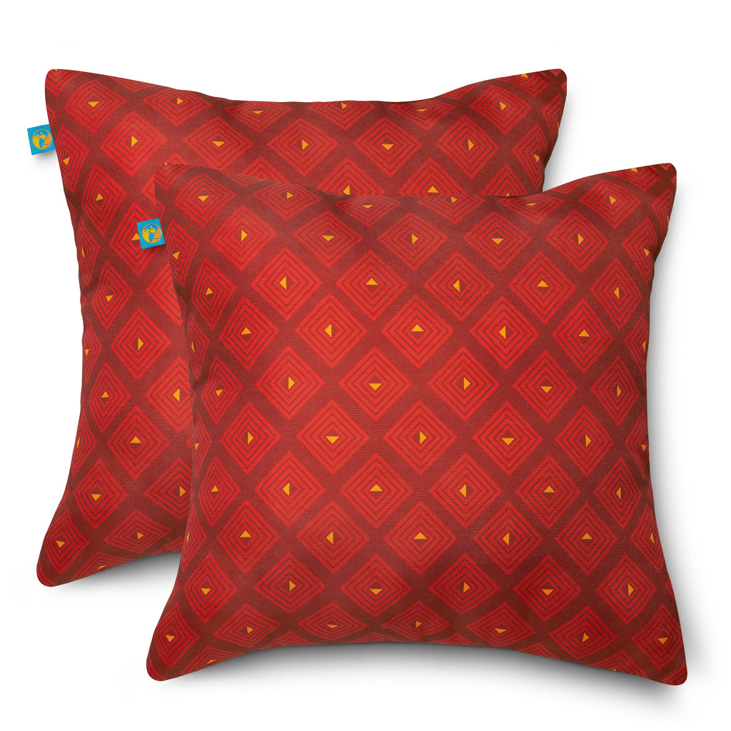 Easygoing Covers Water-Resistant Accent Pillows, 18 x 18 Inch, 2 Pack image 3