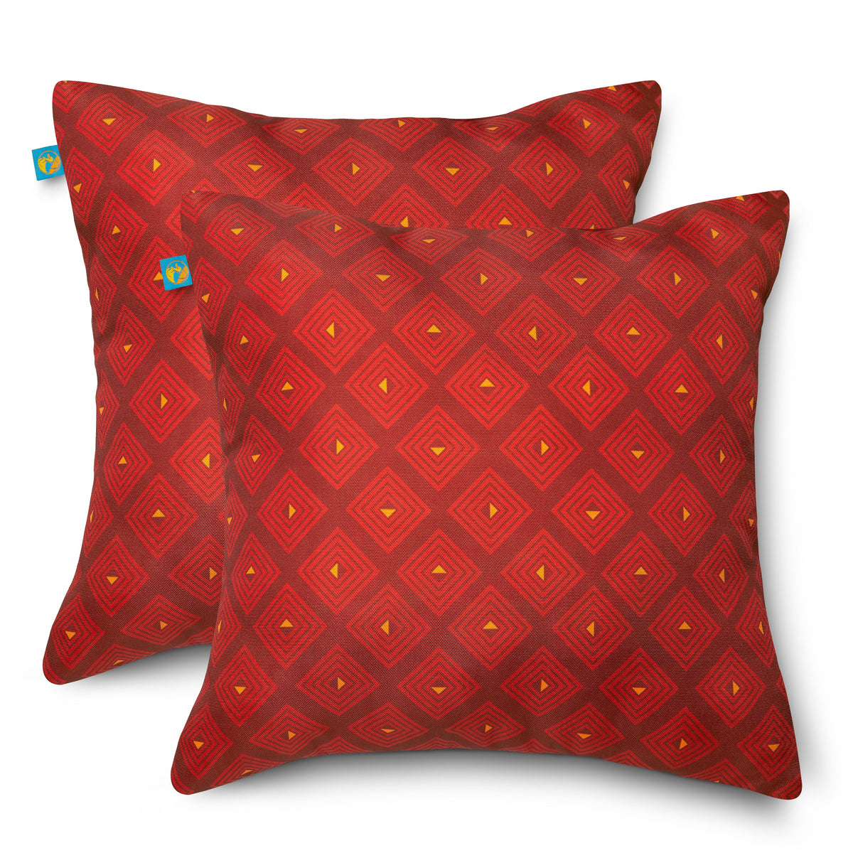 Easygoing Covers Water-Resistant Accent Pillows, 18 x 18 Inch, 2 Pack image 3