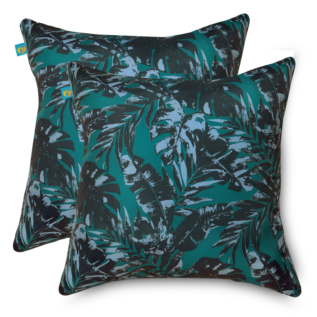 Easygoing Covers Water-Resistant Accent Pillows, 18 x 18 Inch, 2 Pack image 1