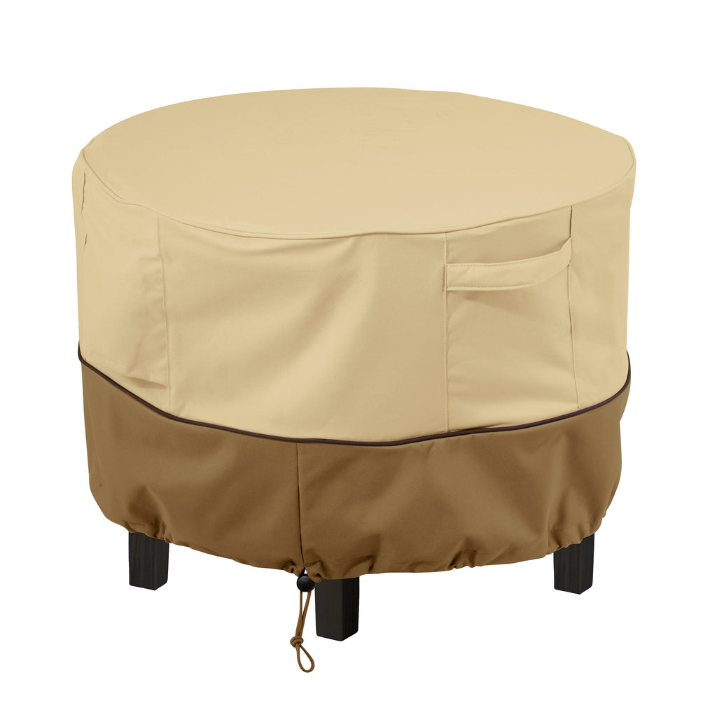 Easygoing Covers Water-Resistant Round Patio Ottoman/Coffee Table Cover image 14