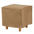 Easygoing Covers Essential All-Weather Outdoor Ottoman/Side Table Cover image 1
