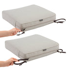 Easygoing Covers Fade-Resistant Water-Resistant Rectangular Patio Lounge Seat Cushion Cover image 110