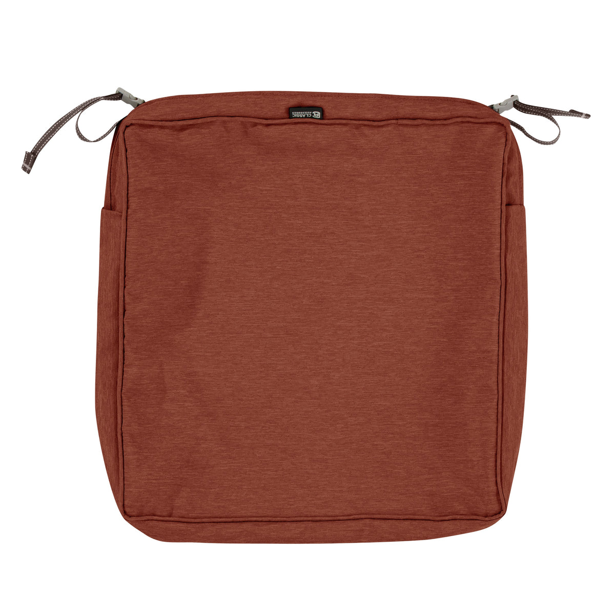 Easygoing Covers Fade-Resistant Water-Resistant 3 Inch Thick Square Patio Dining Seat Cushion Cover image 123
