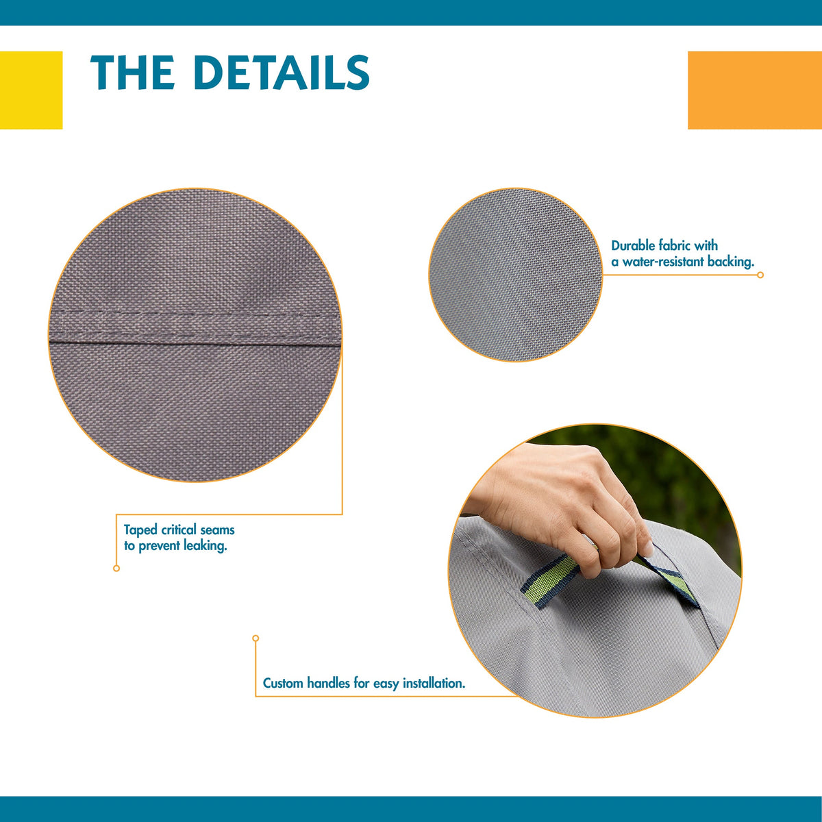 Easygoing Covers Outdoor Waterproof Side Table Cover image 6