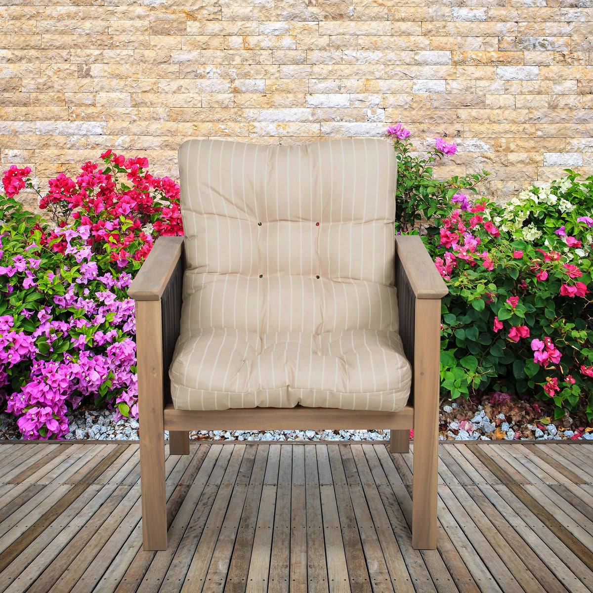 Easygoing Covers Patio Chair Cushion 21”W x 19”D (seat) x 22.5”H (back) image 31