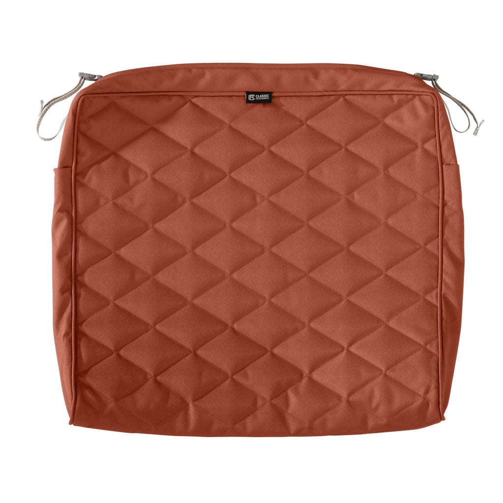 Easygoing Covers Fade-Resistant Water-Resistant Patio Quilted Seat Cushion Cover image 38