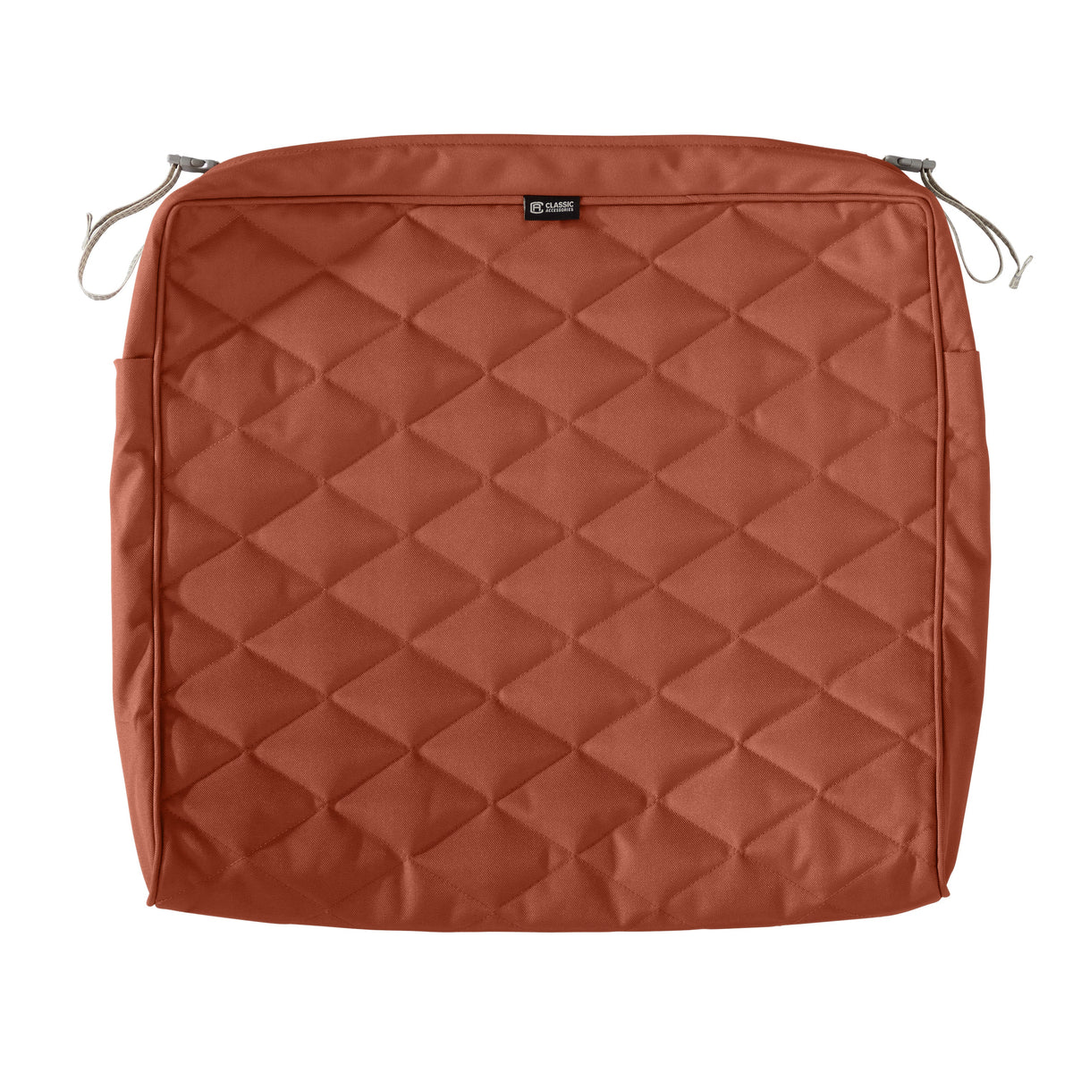 Easygoing Covers Fade-Resistant Water-Resistant Patio Quilted Seat Cushion Cover image 38