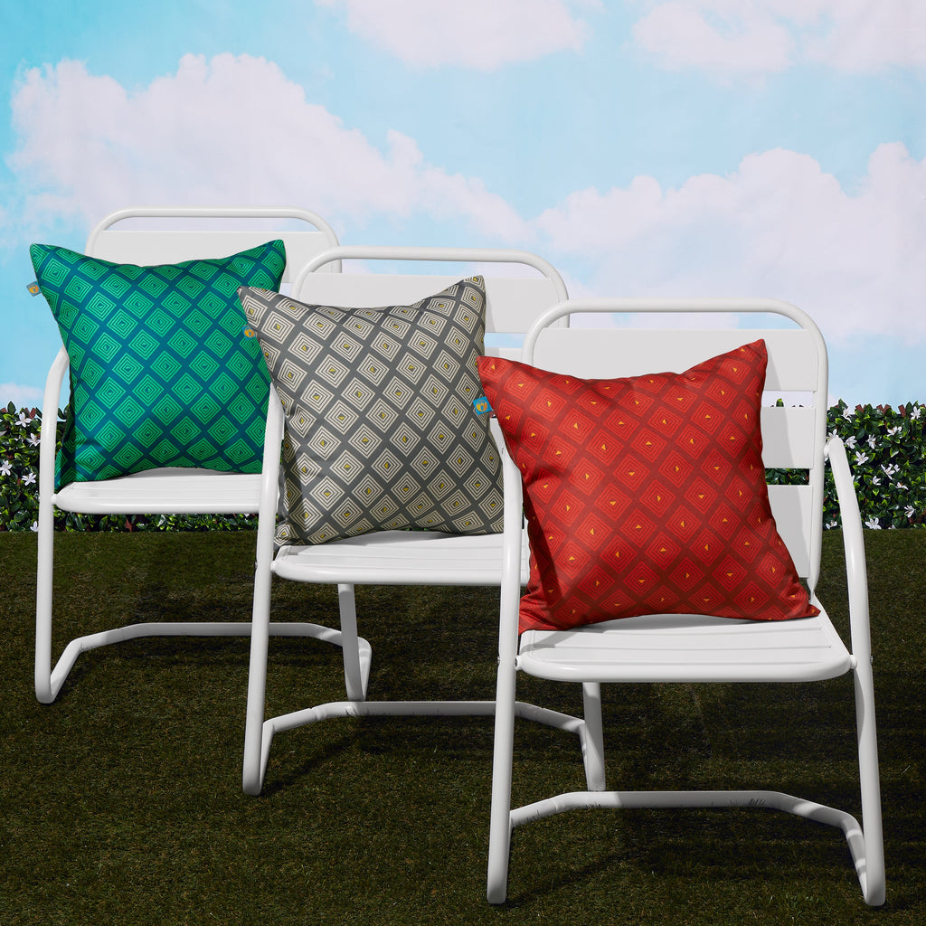 Easygoing Covers Water-Resistant Accent Pillows, 18 x 18 Inch, 2 Pack image 51