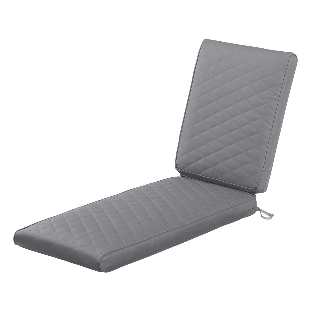 Easygoing Covers Fade-Resistant Water-Resistant Rectangle Patio Quilted Chaise Lounge Cushion image 39