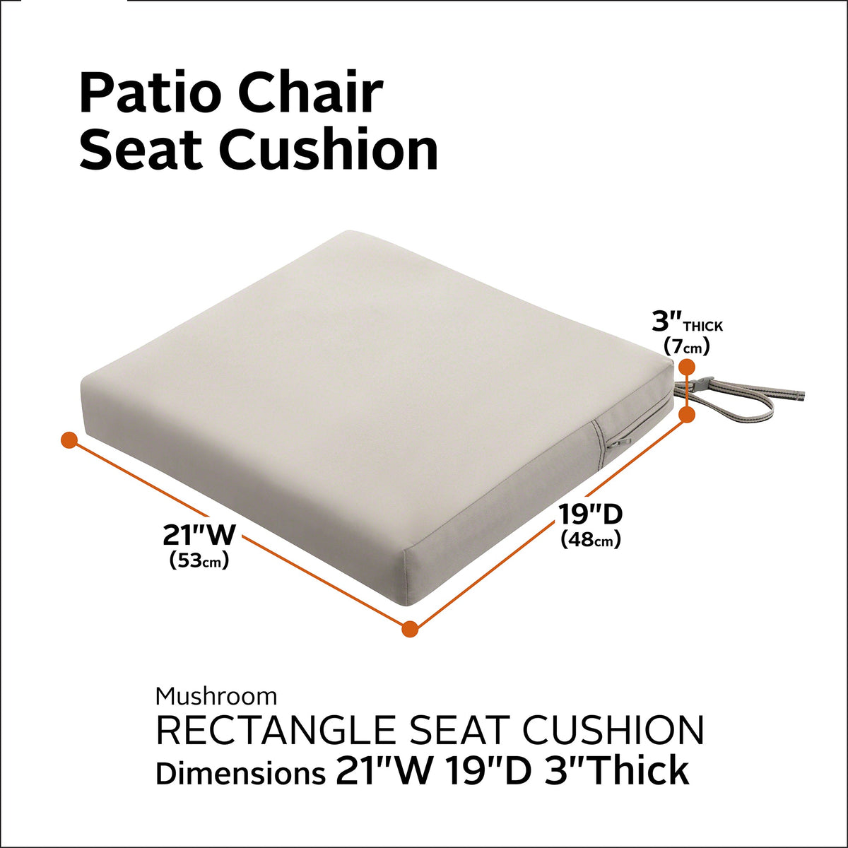 Easygoing Covers Outdoor Seat Cushion image 115