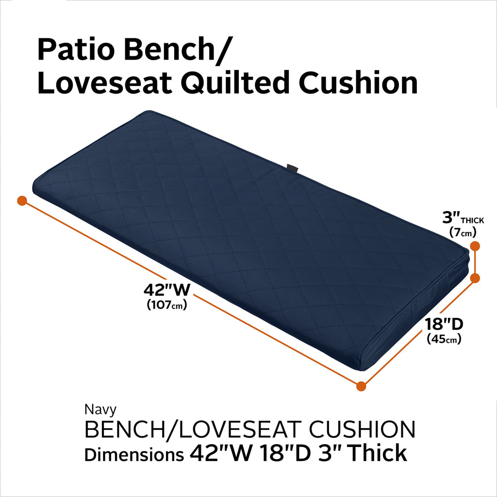 Easygoing Covers Quilted Loveseat/Bench Cushion image 38