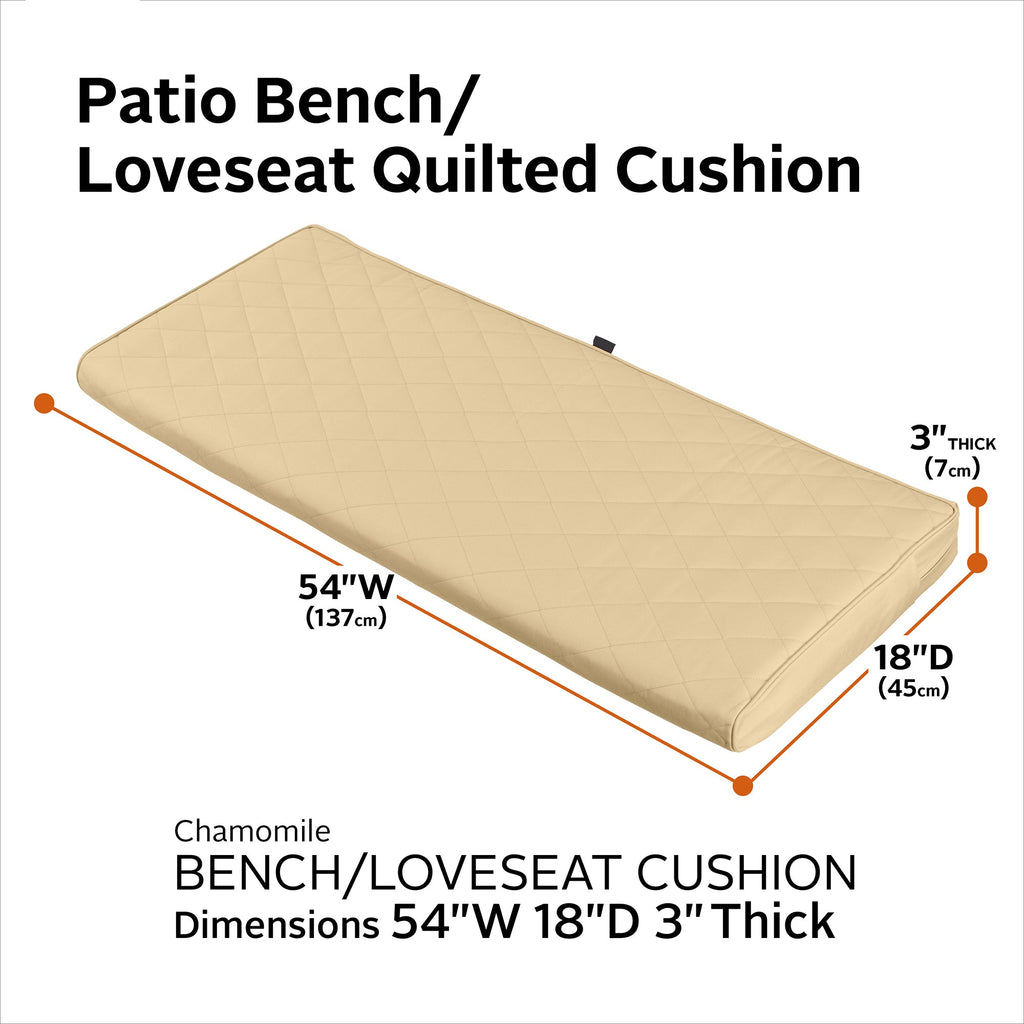 Easygoing Covers Quilted Loveseat/Bench Cushion image 18