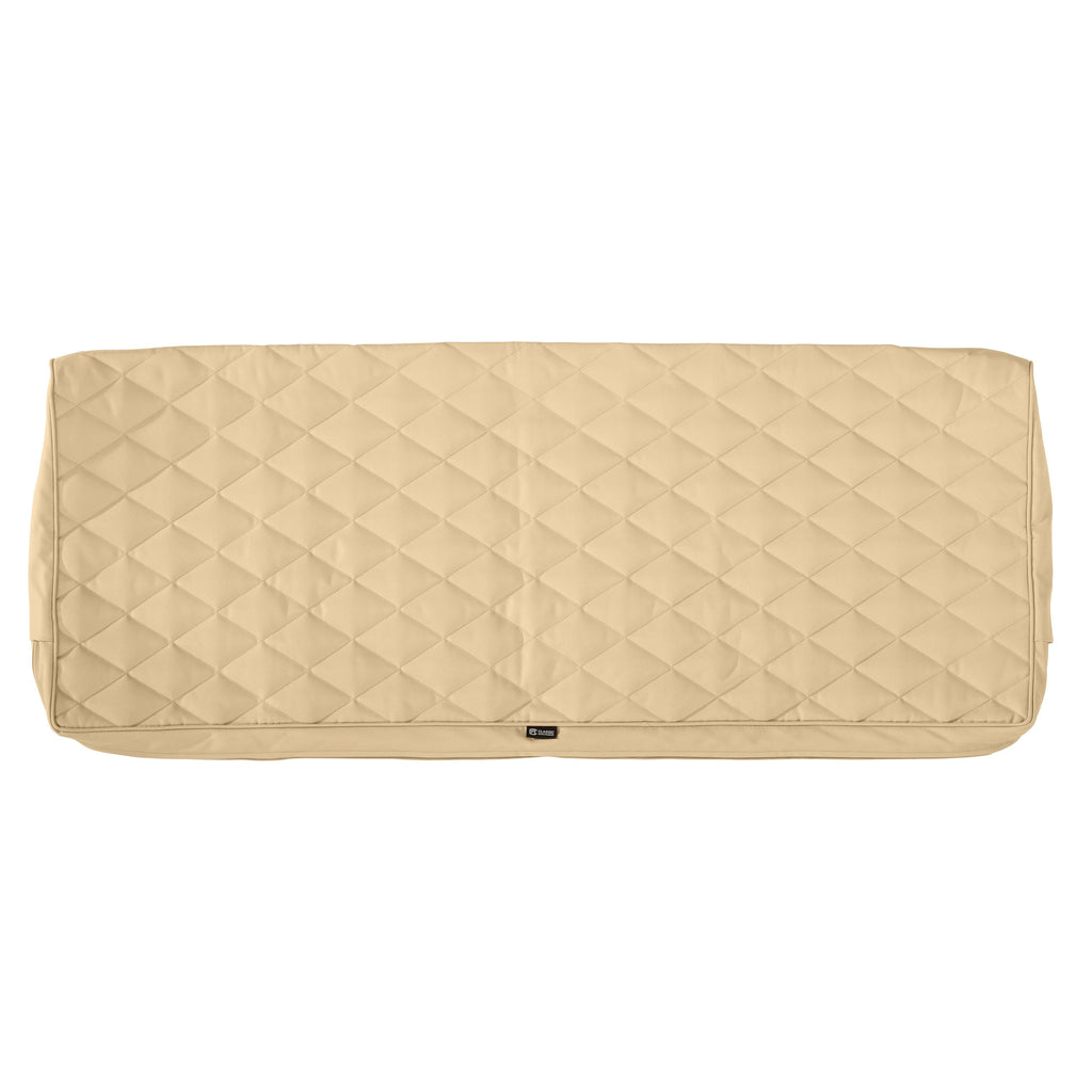 Easygoing Covers Fade-Resistant Water-Resistant Patio Bench/Settee Quilted Cushion Cover image 28