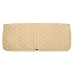 Easygoing Covers Fade-Resistant Water-Resistant Patio Bench/Settee Quilted Cushion Cover image 28