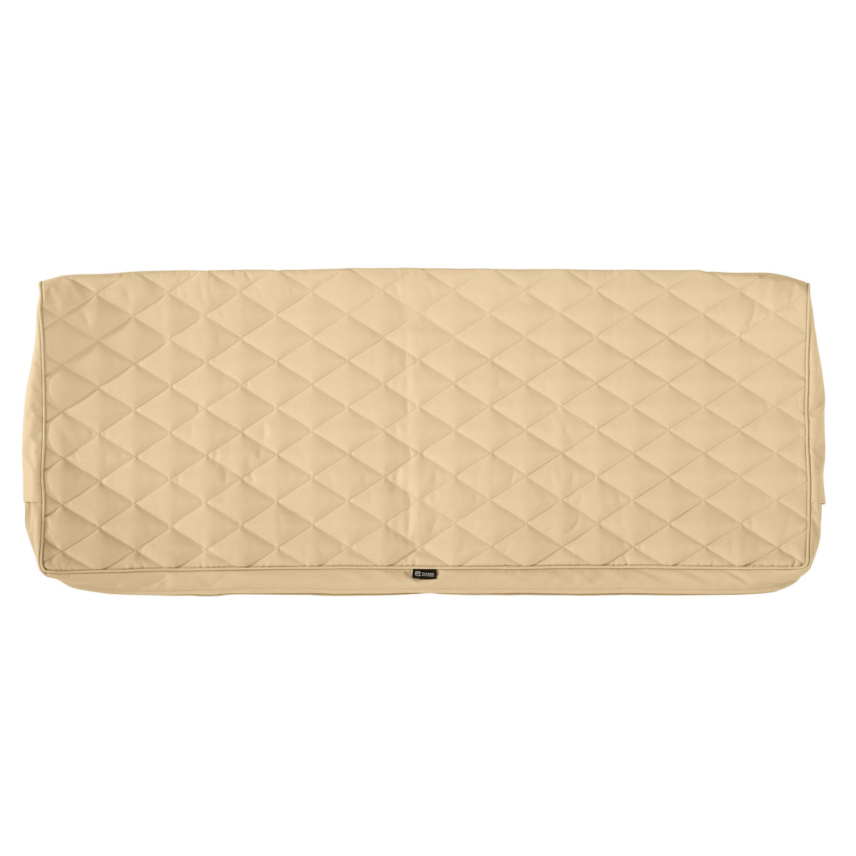 Easygoing Covers Fade-Resistant Water-Resistant Patio Bench/Settee Quilted Cushion Cover image 28