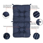 Easygoing Covers Patio Chair Cushion 21”W x 19”D (seat) x 22.5”H (back) image 57