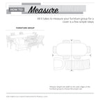 Easygoing Covers Water-Resistant Conversation Set/General Purpose Patio Furniture Cover image 12