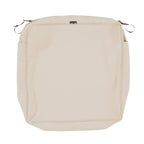 Easygoing Covers Fade-Resistant Water-Resistant 5 Inch Thick Square Patio Dining Seat Cushion Cover image 33