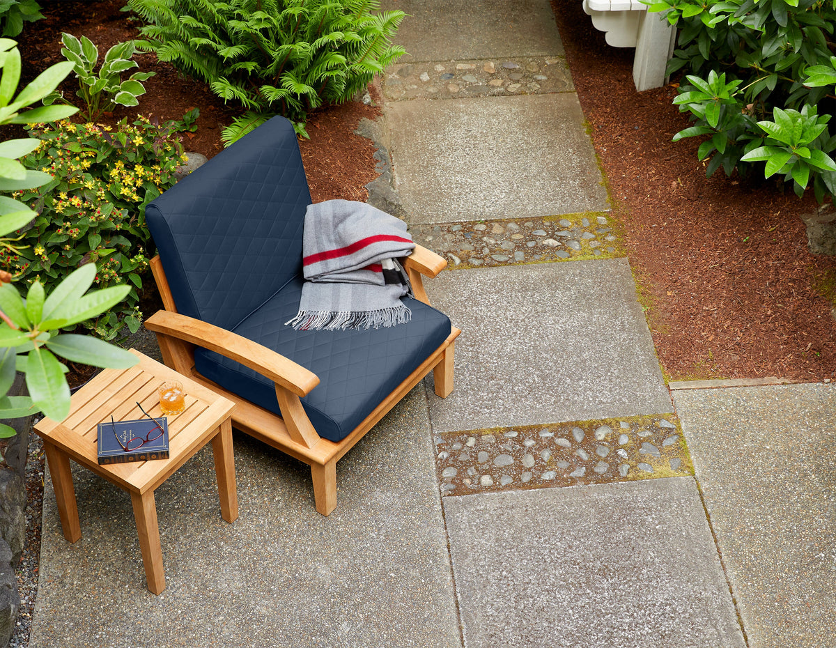 Easygoing Covers Fade-Resistant Water-Resistant Patio Quilted Seat Cushion Cover image 19