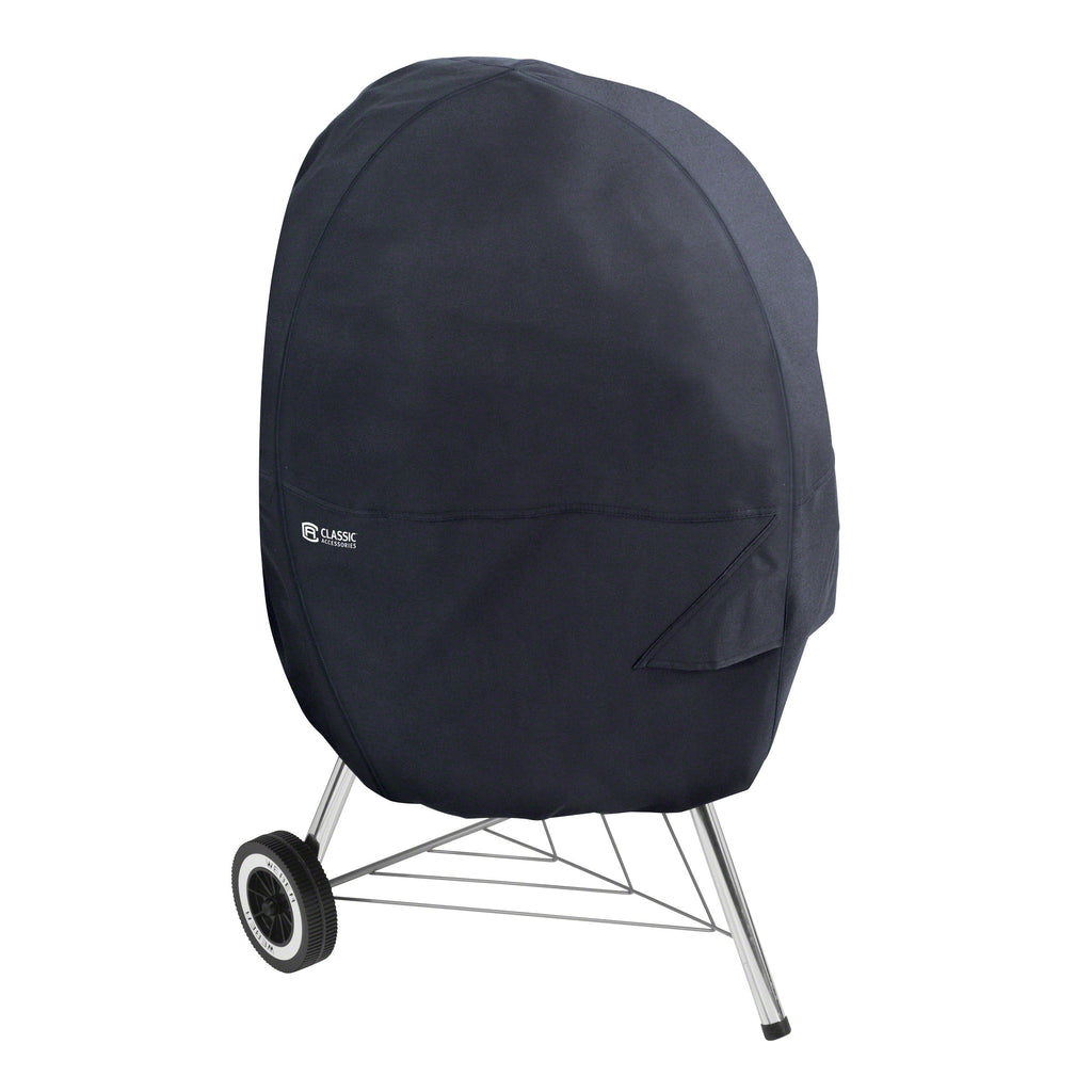 Water-Resistant Kettle BBQ Grill Cover with Charcoal Chimney image 6