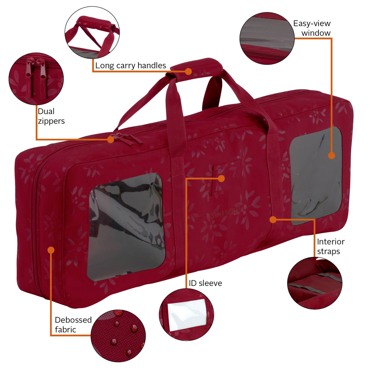 Easygoing Covers 36 Inch Wrapping Supplies Organizer & Storage Duffel image 2