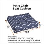 Easygoing Covers Patio Seat Cushion, 2 Pack, 19"W image 66