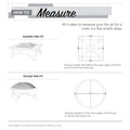 Weatherproof Square Fire Pit Cover image 3