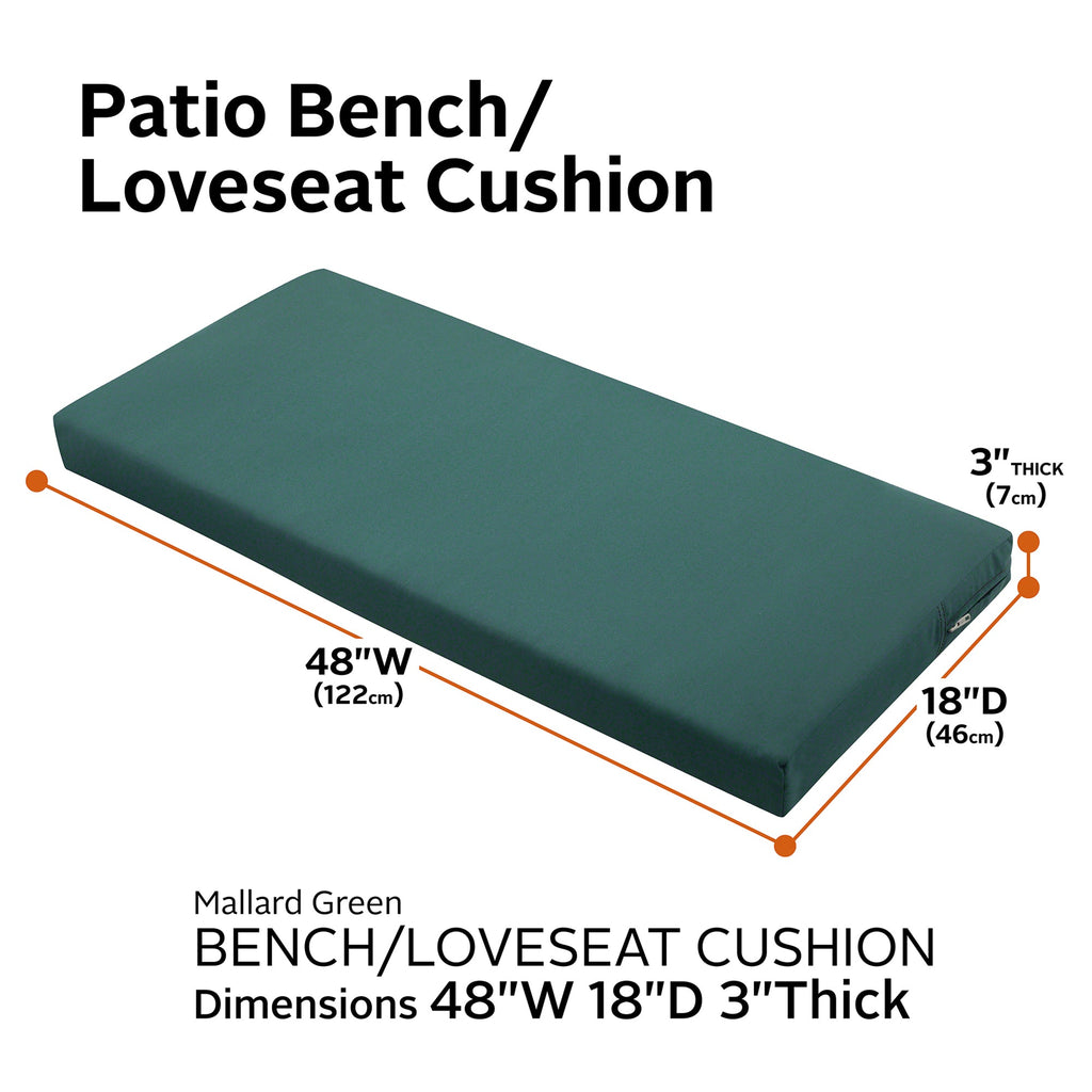 Easygoing Covers Water-Resistant Patio Bench/Loveseat Cushion image 70