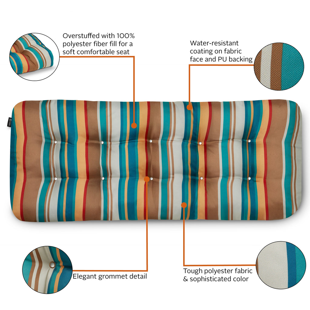 Easygoing Covers Patio Bench Cushion, 54”W image 19