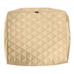 Easygoing Covers Fade-Resistant Water-Resistant Wide Back Lounge Quilted Cushion Cover image 1