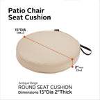 Easygoing Covers Outdoor Bistro Chair Cushion image 83