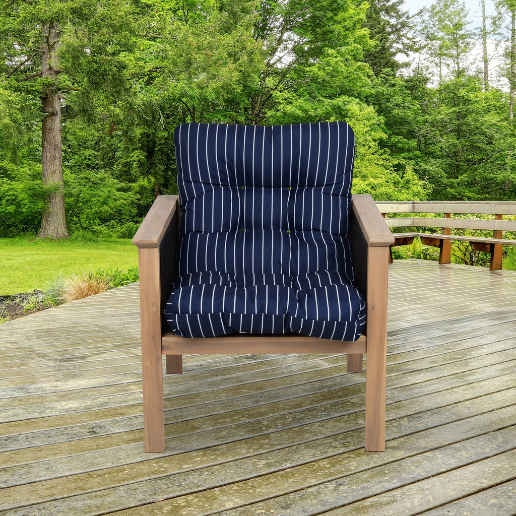 Easygoing Covers Patio Chair Cushion 21”W x 19”D (seat) x 22.5”H (back) image 5