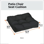 Easygoing Covers Patio Seat Cushion, 2 Pack, 19"W image 85