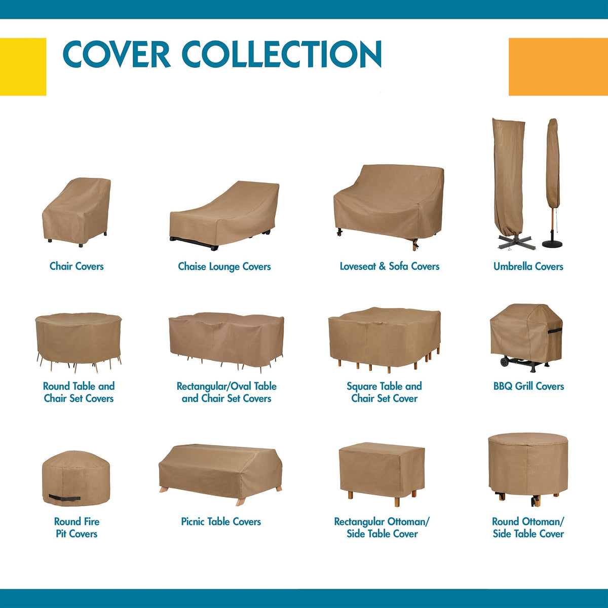 Easygoing Covers Essential Outdoor Table & Chair Set Cover image 9