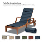 Easygoing Covers Water-Resistant Chaise Lounge Cushion image 9