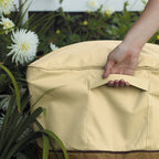Easygoing Covers Water-Resistant Rectangular Patio Ottoman/Side Table Cover image 3