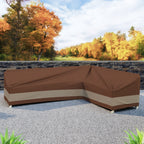 Easygoing Covers Ultimate Waterproof Outdoor Left-Facing Sectional Cover image 13