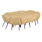 Easygoing Covers Water-Resistant Rectangular/Oval Patio Table & Chair Set Cover image 1
