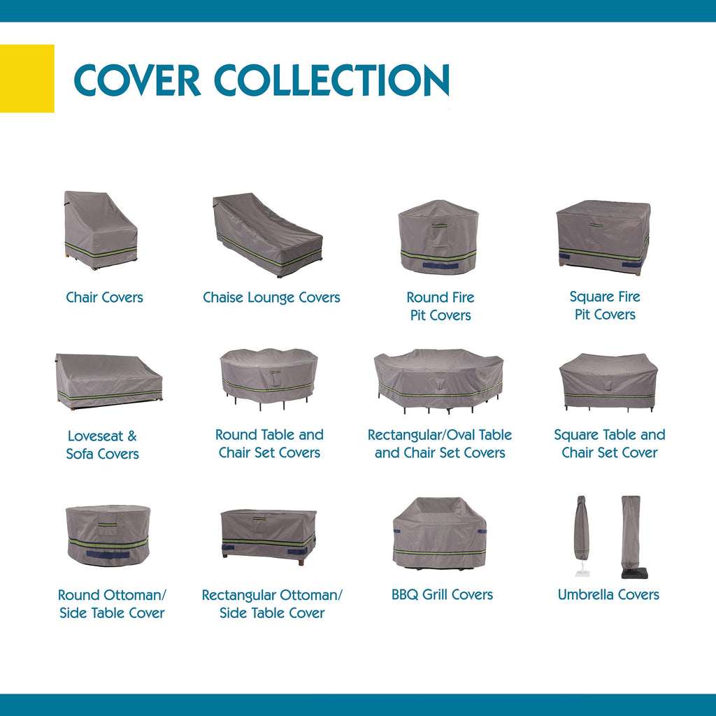 Easygoing Covers Waterproof Round Outdoor Fire Pit Cover image 10